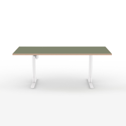 Domusnord Hve Snkebord Room Linoleum Eg kant 160 x 80 cm i 19 farver