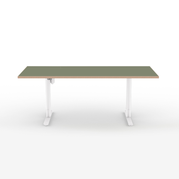 Domusnord Hve Snkebord Room Linoleum Eg kant 160 x 80 cm i 19 farver