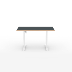 Domusnord Hve Snkebord Room Linoleum Eg kant 120 x 60 cm i 19 farver