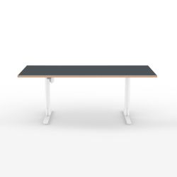 Domusnord Hve Snkebord Room Linoleum Eg kant 160 x 80 cm i 19 farver