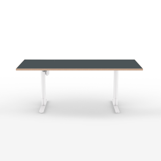 Domusnord Hve Snkebord Room Linoleum Eg kant 160 x 80 cm i 19 farver