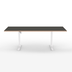 Domusnord Hve Snkebord Room Linoleum Eg kant 200 x 90 cm i 19 farver