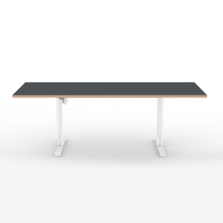 Domusnord Hve Snkebord Room Linoleum Eg kant 200 x 90 cm i 19 farver