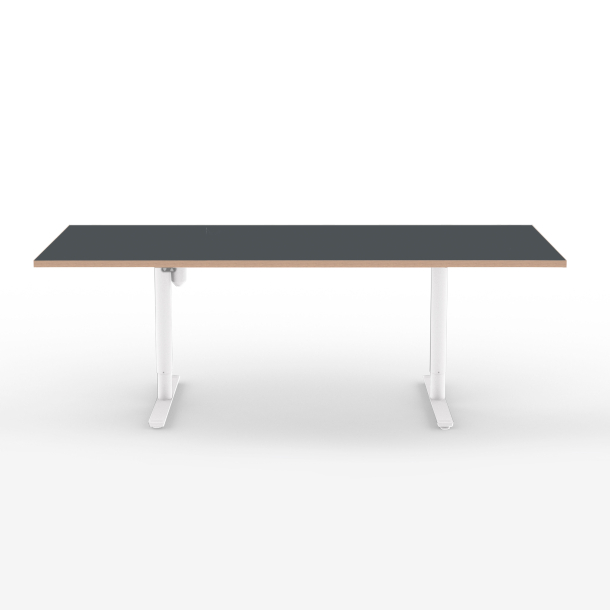 Domusnord Hve Snkebord Room Linoleum Eg kant 200 x 90 cm i 19 farver