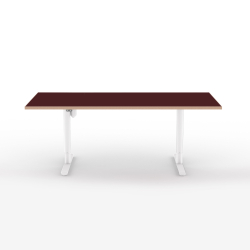 Domusnord Hve Snkebord Room Linoleum Eg kant 160 x 80 cm i 19 farver