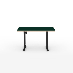 Domusnord Hve Snkebord Room Linoleum Eg kant 120 x 60 cm i 19 farver