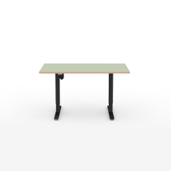 Domusnord Hve Snkebord Room Linoleum Eg kant 120 x 60 cm i 19 farver