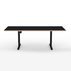 Domusnord Hve Snkebord Room Linoleum Eg kant 200 x 90 cm i 19 farver