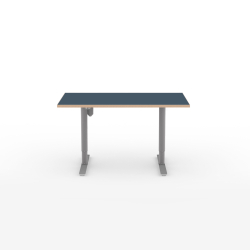 Domusnord Hve Snkebord Room Linoleum Eg kant 120 x 60 cm i 19 farver