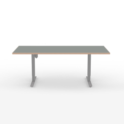 Domusnord Hve Snkebord Room Linoleum Eg kant 160 x 80 cm i 19 farver