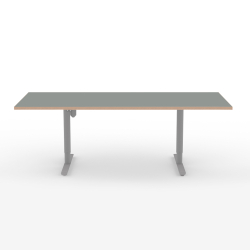 Domusnord Hve Snkebord Room Linoleum Eg kant 200 x 90 cm i 19 farver