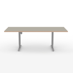 Domusnord Hve Snkebord Room Linoleum Eg kant 200 x 90 cm i 19 farver