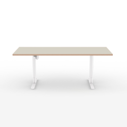 Domusnord Hve Snkebord Room Linoleum Eg kant 160 x 80 cm i 19 farver