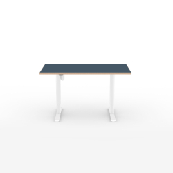 Domusnord Hve Snkebord Room Linoleum Eg kant 120 x 60 cm i 19 farver