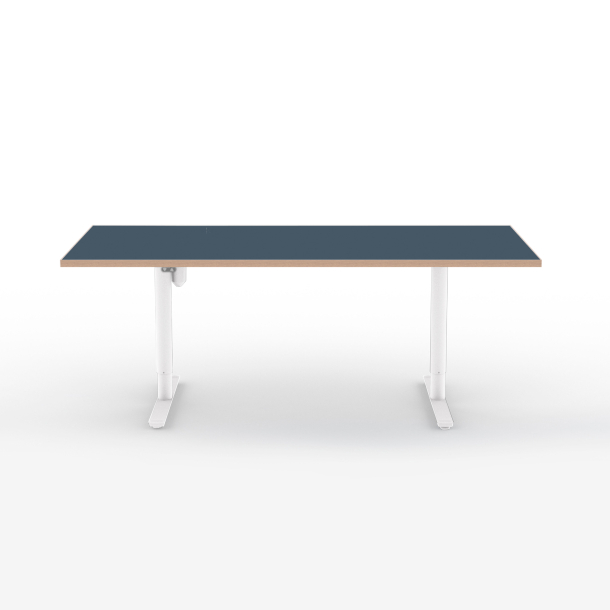 Domusnord Hve Snkebord Room Linoleum Eg kant 160 x 80 cm i 19 farver