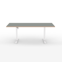 Domusnord Hve Snkebord Room Linoleum Eg kant 160 x 80 cm i 19 farver