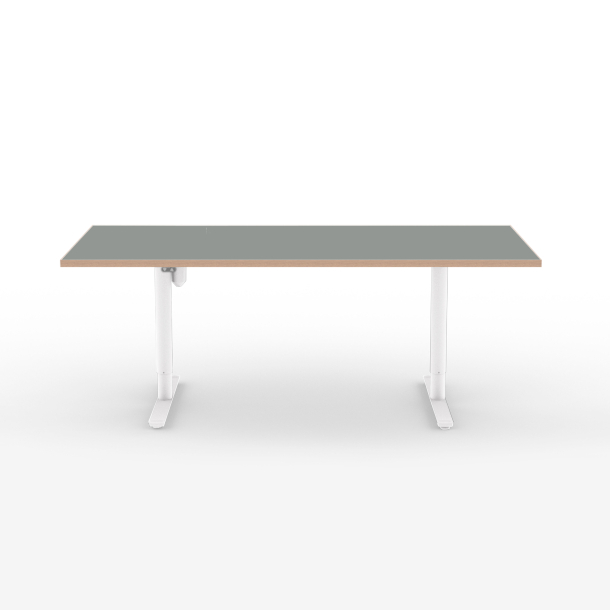 Domusnord Hve Snkebord Room Linoleum Eg kant 160 x 80 cm i 19 farver