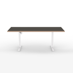 Domusnord Hve Snkebord Room Linoleum Eg kant 160 x 80 cm i 19 farver