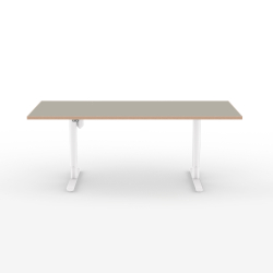 Domusnord Hve Snkebord Room Linoleum Eg kant 160 x 80 cm i 19 farver