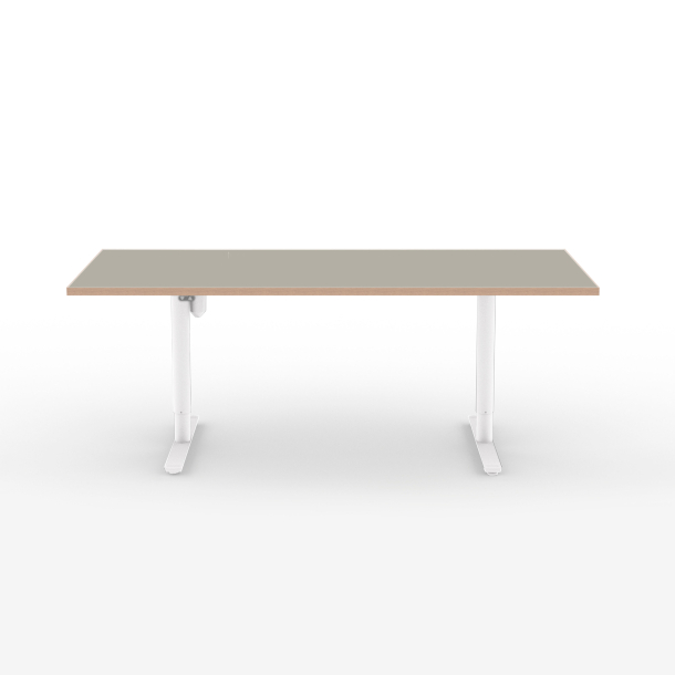 Domusnord Hve Snkebord Room Linoleum Eg kant 160 x 80 cm i 19 farver