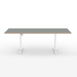 Domusnord Hve Snkebord Room Linoleum Eg kant 200 x 90 cm i 19 farver