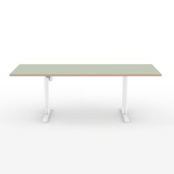 Domusnord Hve Snkebord Room Linoleum Eg kant 200 x 90 cm i 19 farver