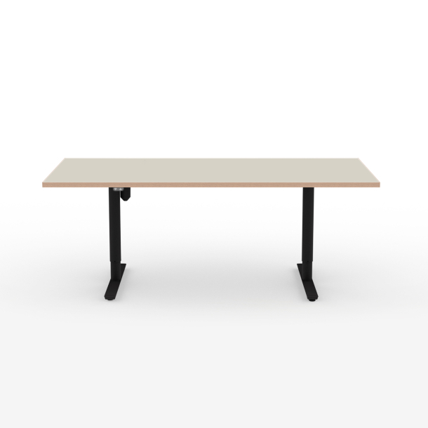 Domusnord Hve Snkebord Room Linoleum Eg kant 160 x 80 cm i 19 farver