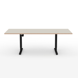 Domusnord Hve Snkebord Room Linoleum Eg kant 200 x 90 cm i 19 farver