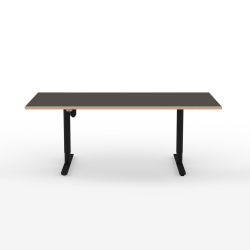 Domusnord Hve Snkebord Room Linoleum Eg kant 160 x 80 cm i 19 farver