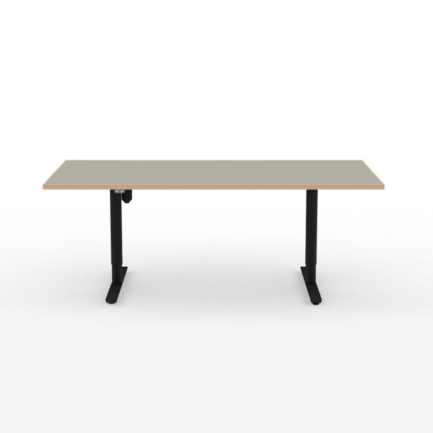 Domusnord Hve Snkebord Room Linoleum Eg kant 160 x 80 cm i 19 farver