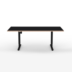 Domusnord Hve Snkebord Room Linoleum Eg kant 160 x 80 cm i 19 farver