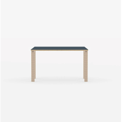 Domusnord Klassik Linoleums Skrivebord 120 x 60 cm i 19 farver