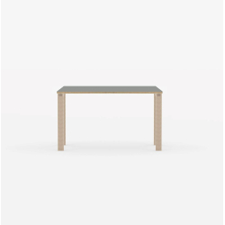 Domusnord Klassik Linoleums Skrivebord 120 x 60 cm i 19 farver