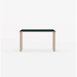 Domusnord Klassik Linoleums Skrivebord 120 x 60 cm i 19 farver