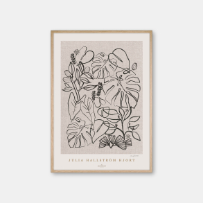 Julia Hallstrm Hjort Garden plakat