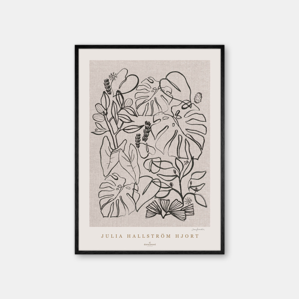 Julia Hallstrm Hjort Garden plakat