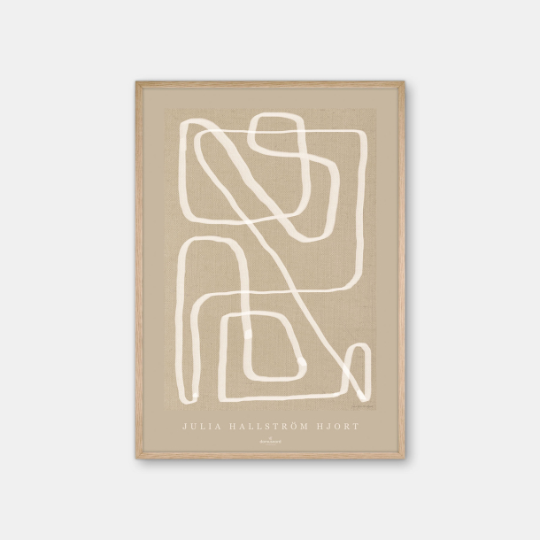 Julia Hallstrm Hjort Sand Castle plakat