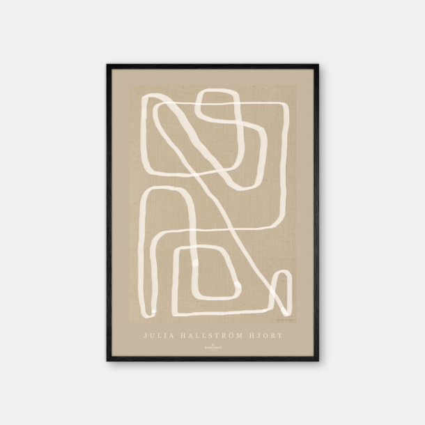 Julia Hallstrm Hjort Sand Castle plakat