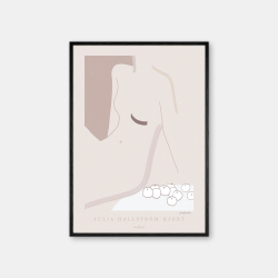 Julia Hallstrm Hjort Woman with Apples Poster