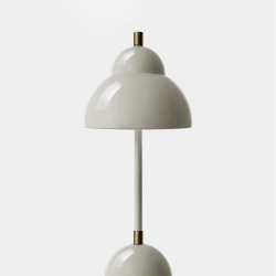 Domusnord Bubble Lamp Free draadloze lamp grijs glanzend