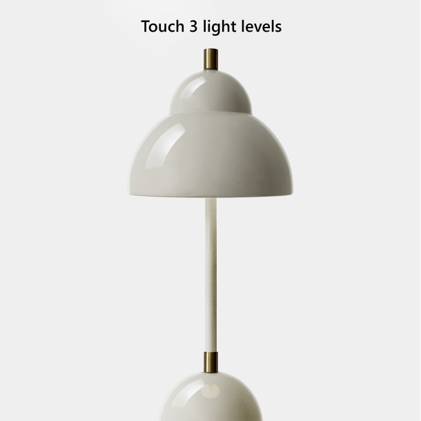 Domusnord Bubble Lamp Free draadloze lamp grijs glanzend