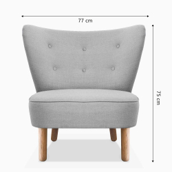 Domusnord Take a Break lounge chair  Misty Grey