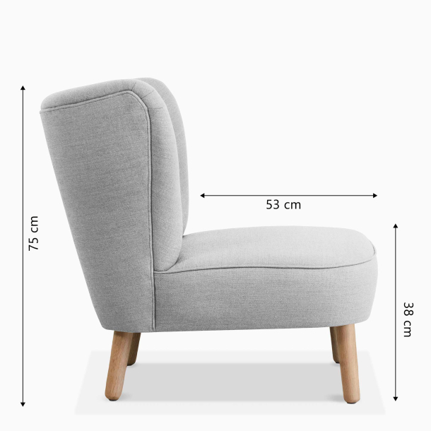 Domusnord Take a Break lounge chair  Misty Grey