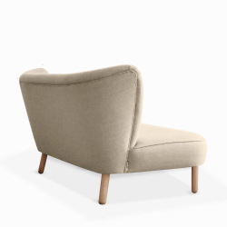 Domusnord Take a Break stor to personers lounge sofa - Grey Sand - Sand Beige