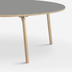 Domusnord Room Oval Dining Table 180 x 110 cm in 19 colors