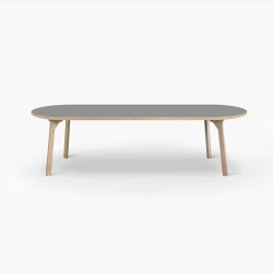 Domusnord Room Oval Dining Table 240 x 110 cm in 19 colors