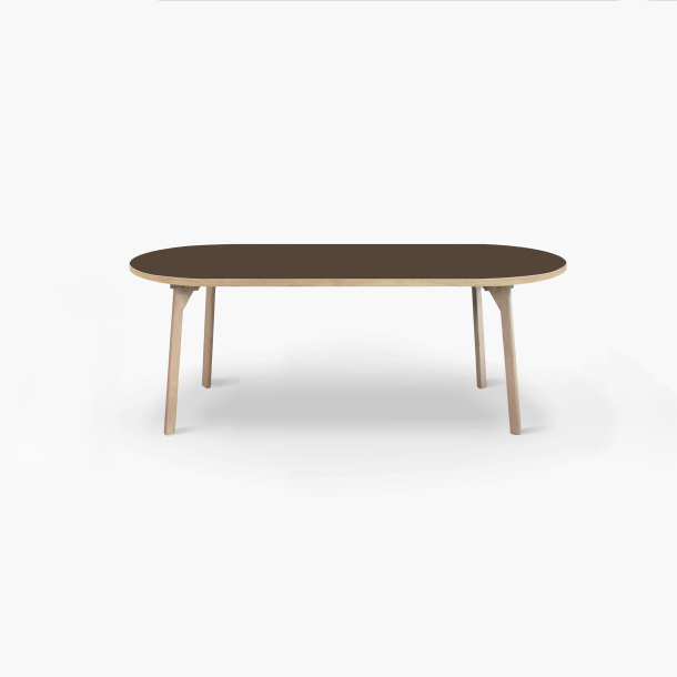 Domusnord Room Oval Dining Table 180 x 110 cm in 19 colors