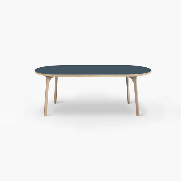 Domusnord Room Oval Dining Table 180 x 110 cm in 19 colors