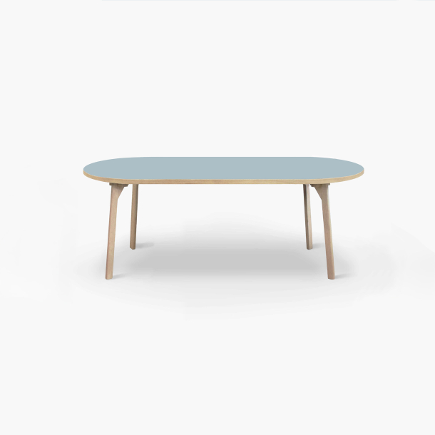 Domusnord Room Oval Dining Table 180 x 110 cm in 19 colors