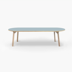 Domusnord Room Oval Dining Table 240 x 110 cm in 19 colors